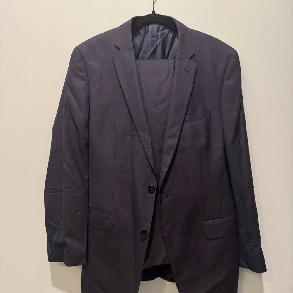 Hugo Boss Men's Purple Suit